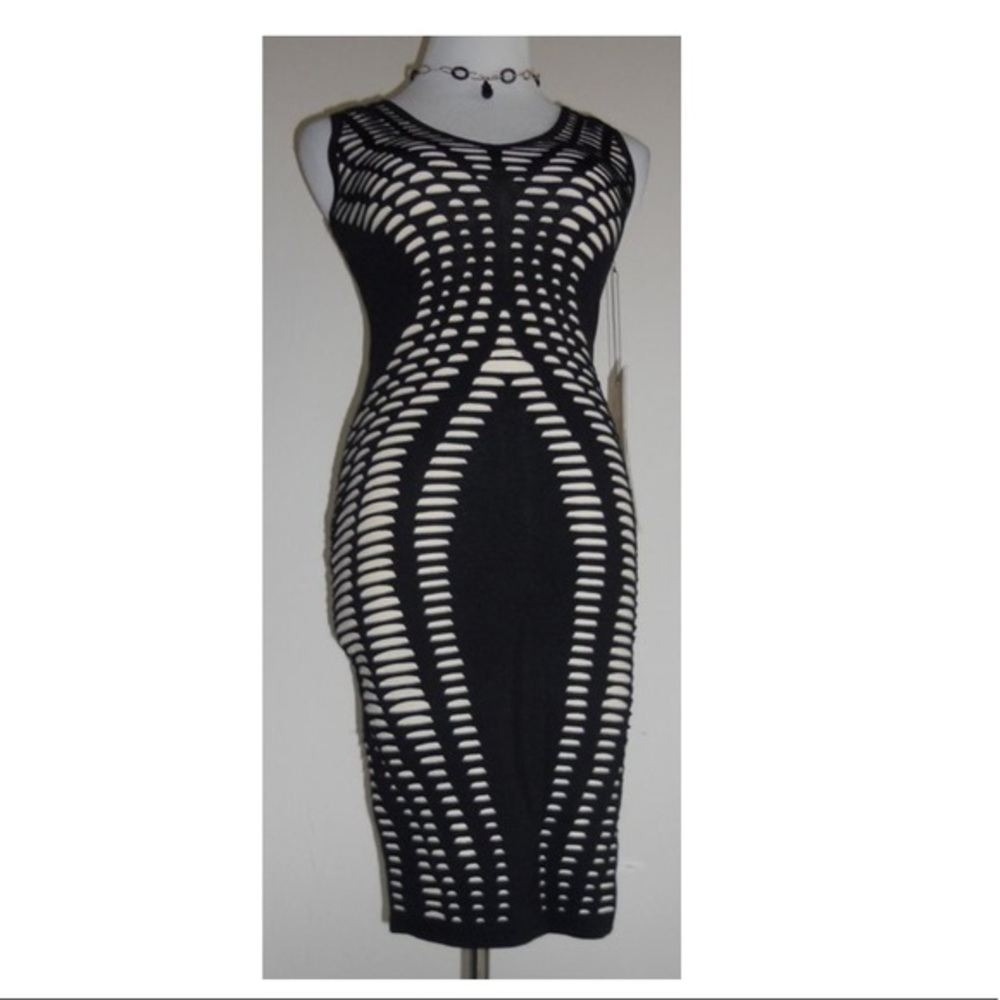 Wow couture bodycon dress.